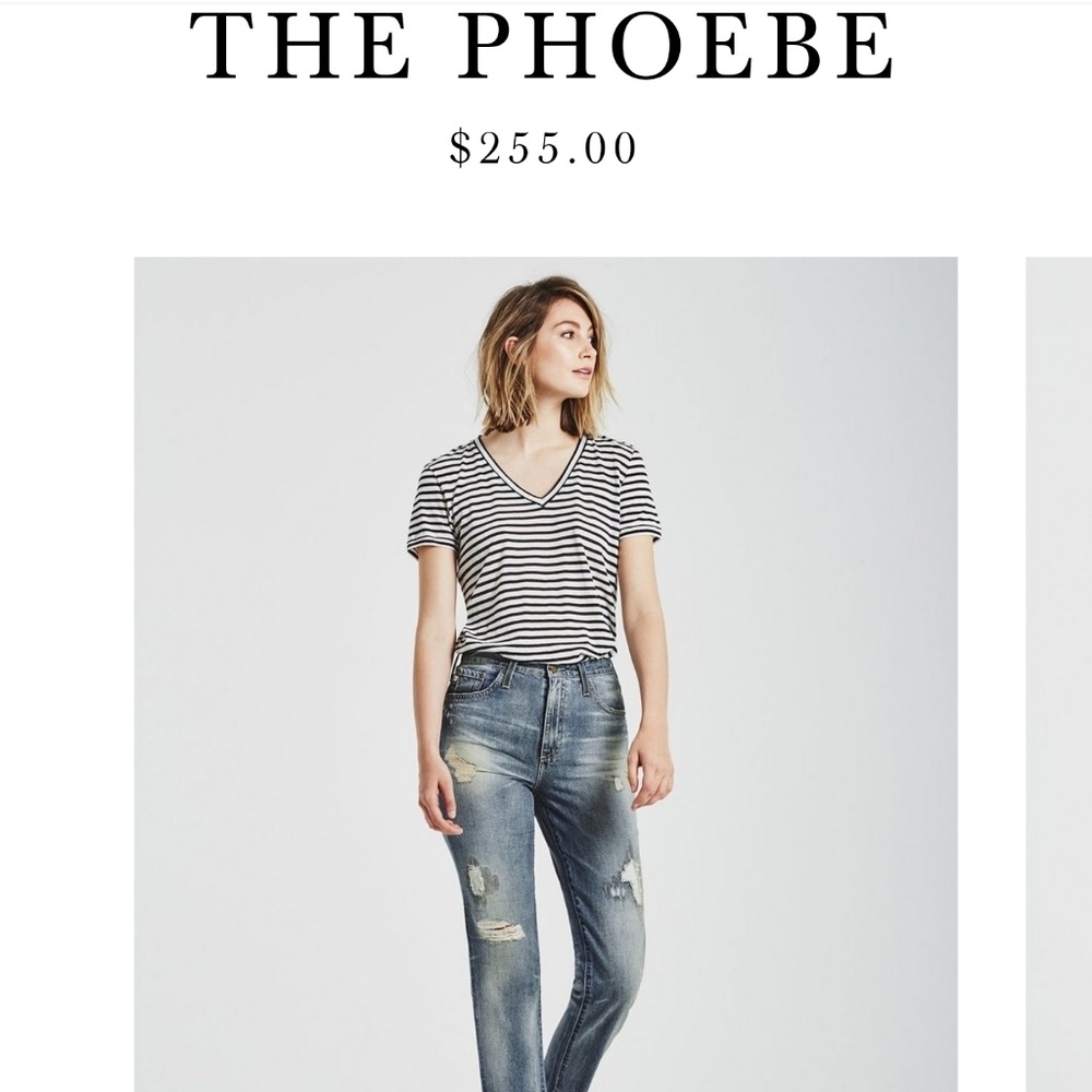 Phoebe AG jeans -17 years lapse NWT